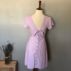 Abercrombie & Fitch Pink Striped Dress